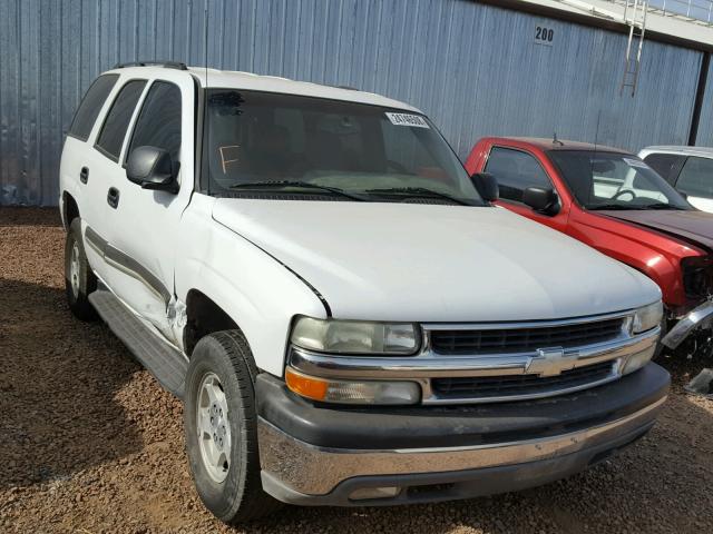 1GNEC13V64R269672 - 2004 CHEVROLET TAHOE C150 WHITE photo 1