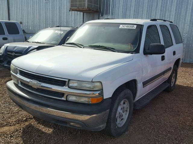 1GNEC13V64R269672 - 2004 CHEVROLET TAHOE C150 WHITE photo 2