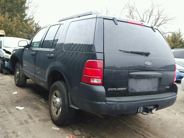 1FMZU72K25ZA62467 - 2005 FORD EXPLORER X BLACK photo 3