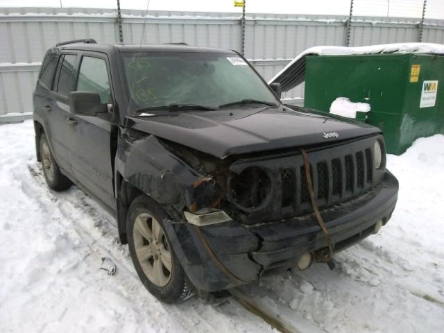 1C4NJRAB5ED607857 - 2014 JEEP PATRIOT BLACK photo 1