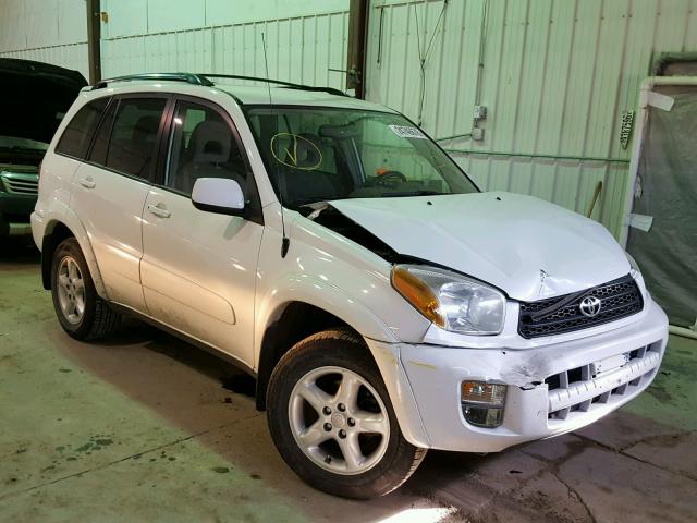 JTEHH20V130239852 - 2003 TOYOTA RAV4 WHITE photo 1