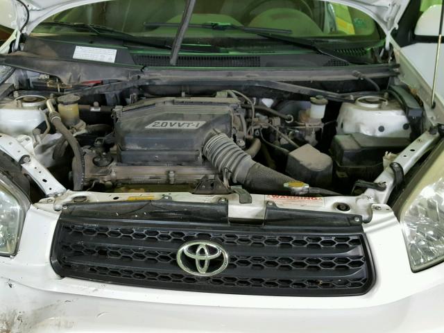 JTEHH20V130239852 - 2003 TOYOTA RAV4 WHITE photo 7