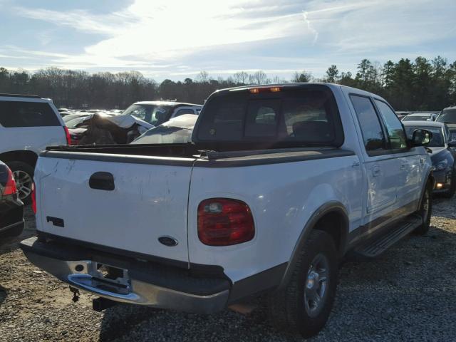 1FTRW07L82KB51715 - 2002 FORD F150 SUPER WHITE photo 4