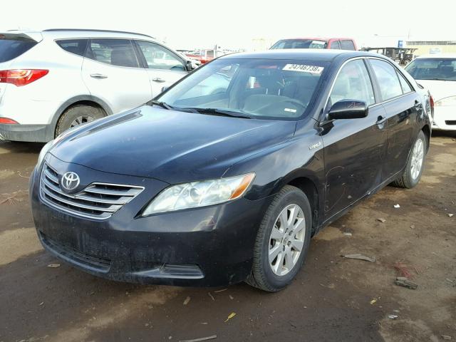 4T1BB46K37U004853 - 2007 TOYOTA CAMRY NEW BLACK photo 2