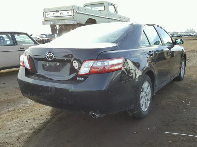 4T1BB46K37U004853 - 2007 TOYOTA CAMRY NEW BLACK photo 4