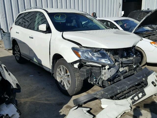 5N1AR2MM5EC724366 - 2014 NISSAN PATHFINDER WHITE photo 1