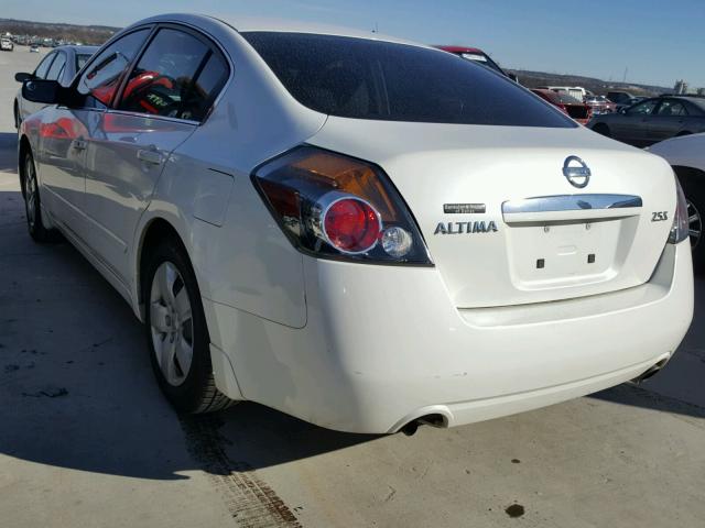 1N4AL21E88N448492 - 2008 NISSAN ALTIMA 2.5 WHITE photo 3