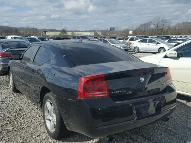 2B3KA53H58H308603 - 2008 DODGE CHARGER R/ BLACK photo 3