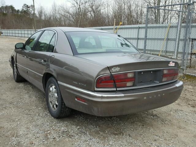 1G4CW54K114178090 - 2001 BUICK PARK AVENU GOLD photo 3