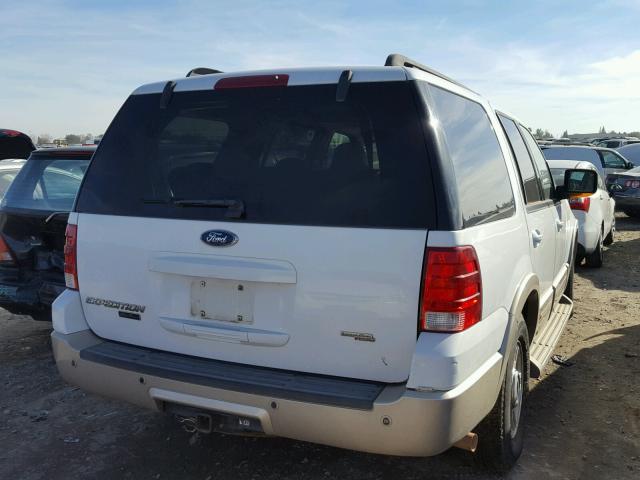 1FMFU18535LA39896 - 2005 FORD EXPEDITION WHITE photo 4