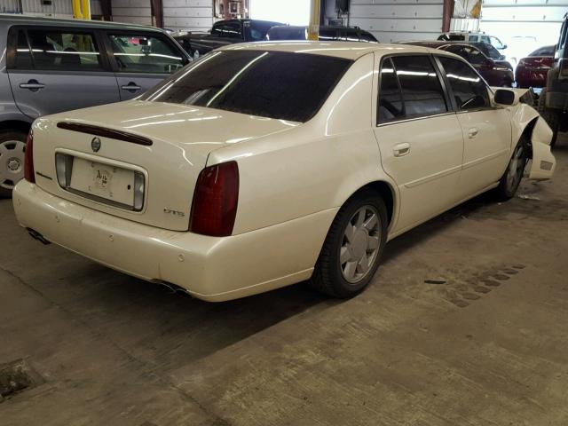 1G6KF57961U286815 - 2001 CADILLAC DEVILLE DT WHITE photo 4