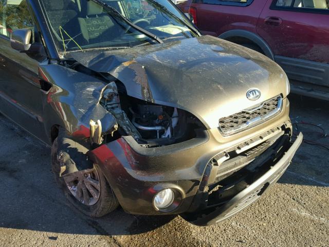 KNDJT2A61C7426110 - 2012 KIA SOUL + BROWN photo 9