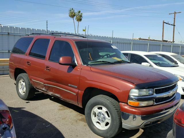 1GNEK13T4YJ156518 - 2000 CHEVROLET TAHOE K150 RED photo 1