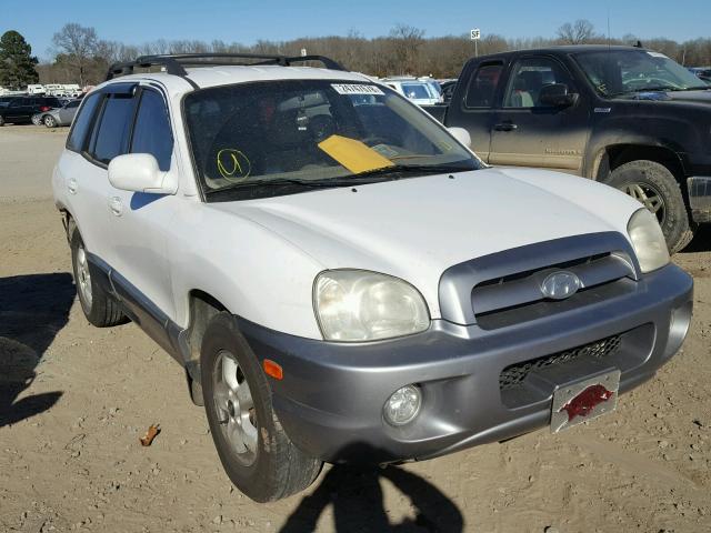 KM8SC13D36U077320 - 2006 HYUNDAI SANTA FE G WHITE photo 1