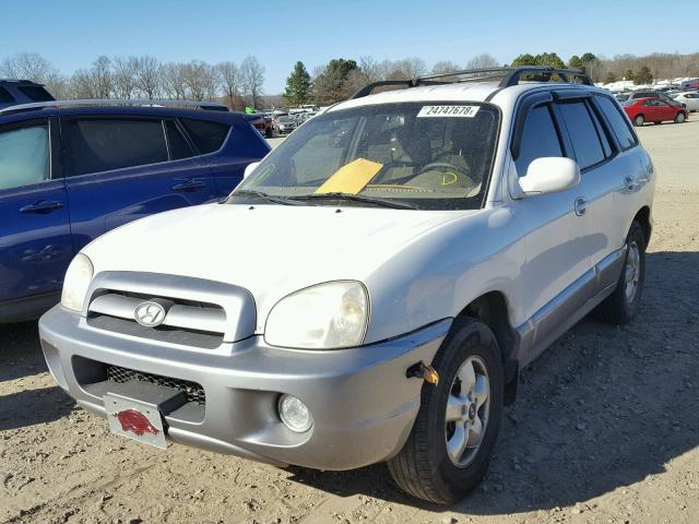 KM8SC13D36U077320 - 2006 HYUNDAI SANTA FE G WHITE photo 2