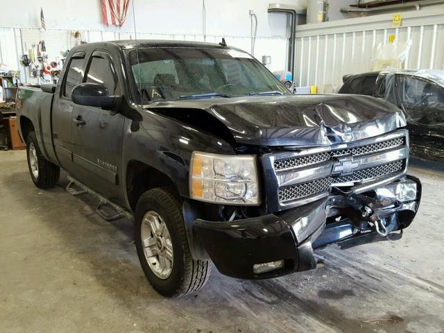 1GCEK29059Z288993 - 2009 CHEVROLET SILVERADO BLACK photo 1