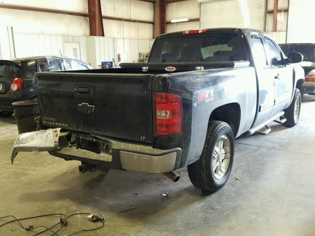 1GCEK29059Z288993 - 2009 CHEVROLET SILVERADO BLACK photo 4