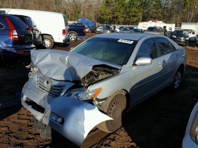 4T1BE46K17U661190 - 2007 TOYOTA CAMRY NEW SILVER photo 2