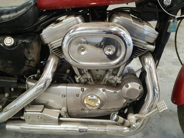 1HD4CAM39XK139883 - 1999 HARLEY-DAVIDSON XL883 RED photo 7