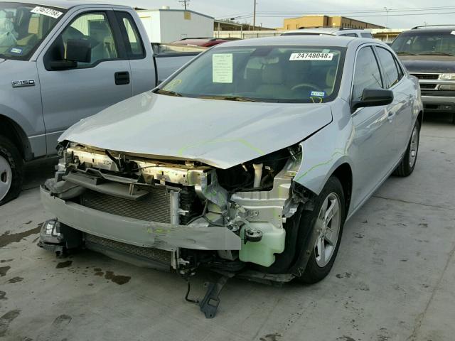 1G11B5SA6GF116305 - 2016 CHEVROLET MALIBU LIM SILVER photo 2