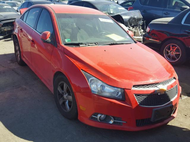 1G1PF5SC1C7305643 - 2012 CHEVROLET CRUZE LT RED photo 1