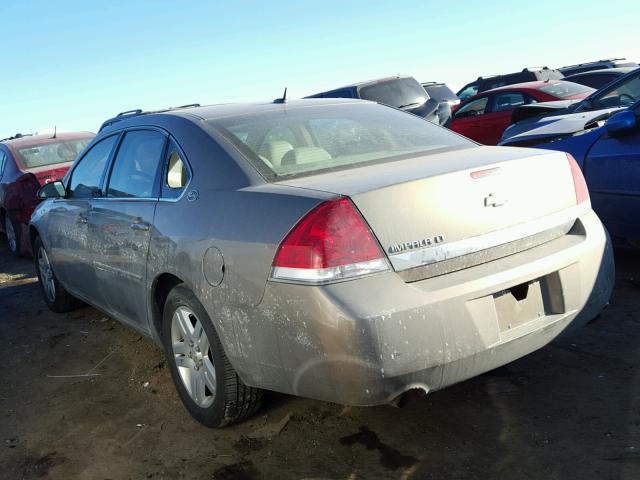 2G1WC58R179120268 - 2007 CHEVROLET IMPALA LT BEIGE photo 3