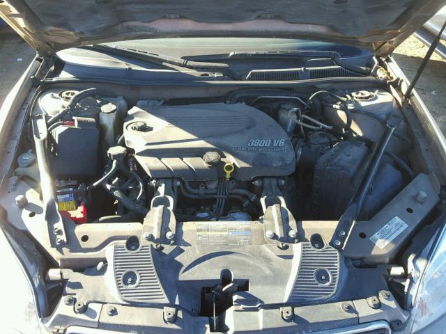 2G1WC58R179120268 - 2007 CHEVROLET IMPALA LT BEIGE photo 7