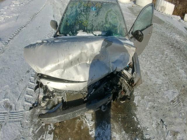 2T1BU4EE7BC706917 - 2011 TOYOTA COROLLA BA SILVER photo 7