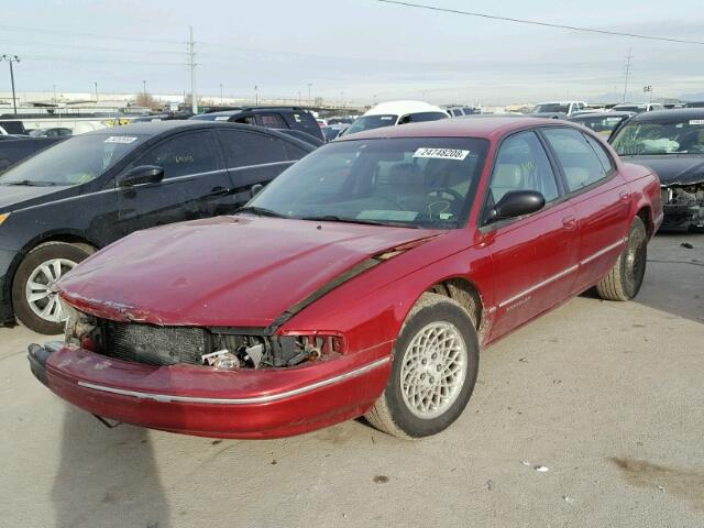 2C3HC56F0TH211285 - 1996 CHRYSLER LHS RED photo 2