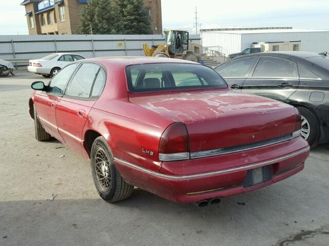 2C3HC56F0TH211285 - 1996 CHRYSLER LHS RED photo 3