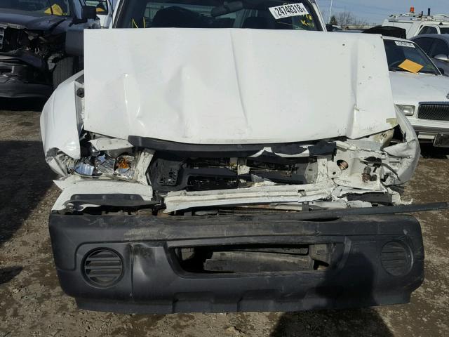 1FTYR10D29PA38576 - 2009 FORD RANGER WHITE photo 7