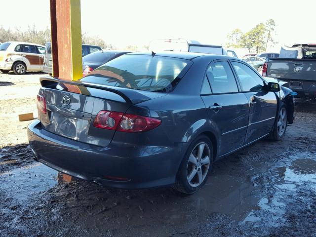 1YVHP80C345N36693 - 2004 MAZDA 6 I GRAY photo 4