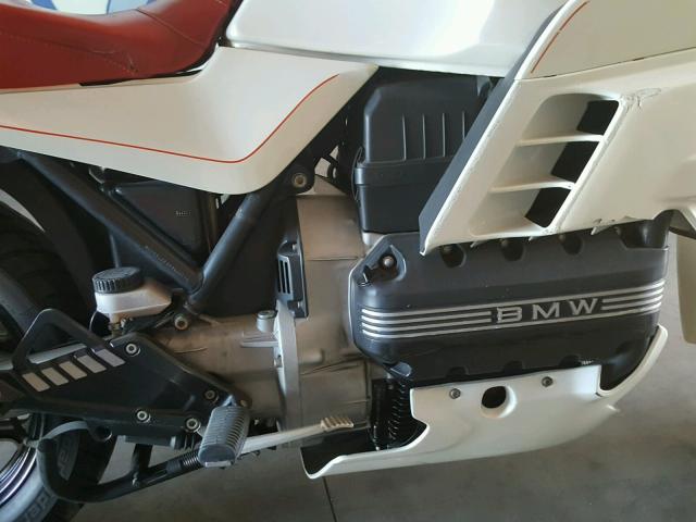 WB1051305H0043664 - 1987 BMW K100 RS WHITE photo 7