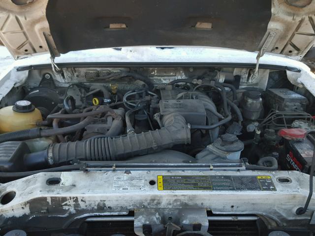 1FTYR10D38PA93424 - 2008 FORD RANGER WHITE photo 7