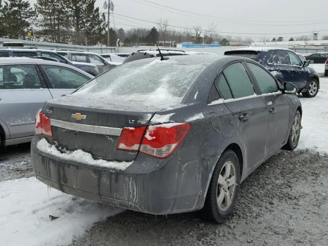 1G1PC5SB1D7223185 - 2013 CHEVROLET CRUZE LT GRAY photo 4