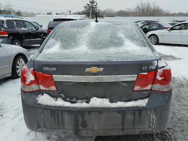 1G1PC5SB1D7223185 - 2013 CHEVROLET CRUZE LT GRAY photo 9