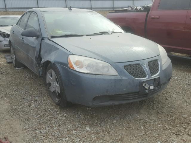 1G2ZG57B994119053 - 2009 PONTIAC G6 TEAL photo 1