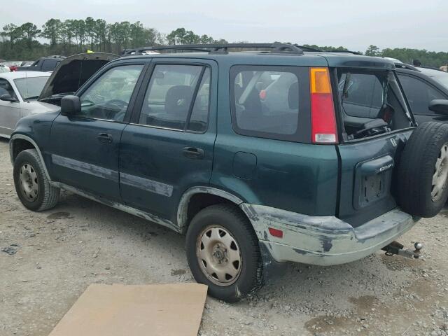 JHLRD18491C012367 - 2001 HONDA CR-V LX GREEN photo 3