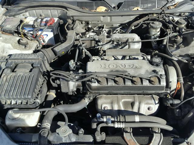 1HGEJ8147WL090601 - 1998 HONDA CIVIC EX SILVER photo 7