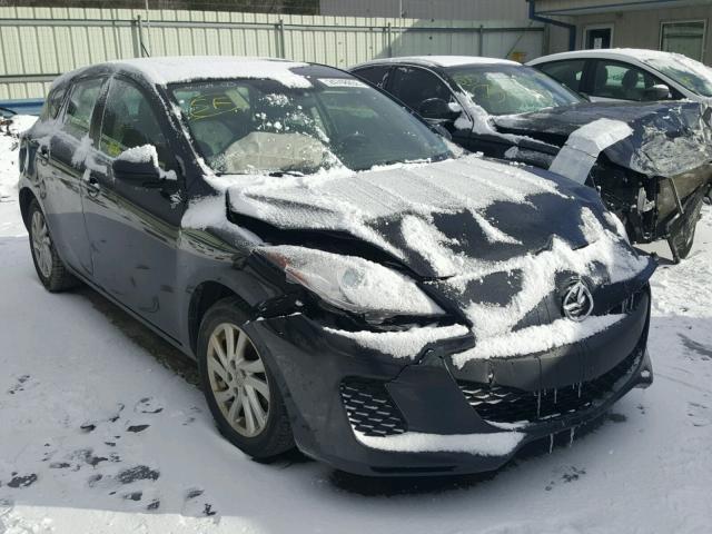 JM1BL1M83C1614898 - 2012 MAZDA 3 I BLACK photo 1