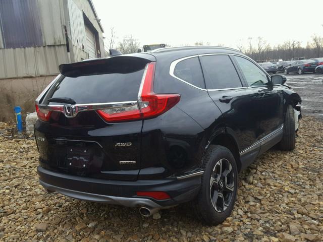 7FARW2H97JE008057 - 2018 HONDA CR-V TOURI BLACK photo 4