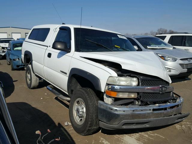 1GCHC24U11E191239 - 2001 CHEVROLET SILVERADO WHITE photo 1