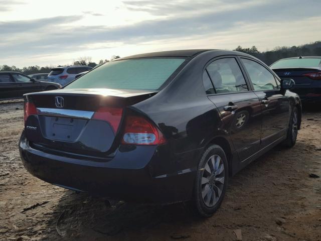 19XFA1F80BE015148 - 2011 HONDA CIVIC EX შავი ფოტო 4