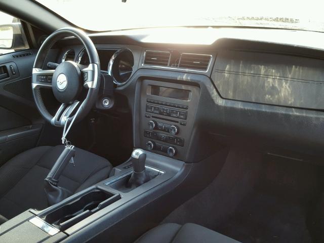 1ZVBP8AM9E5258271 - 2014 FORD MUSTANG GRAY photo 9