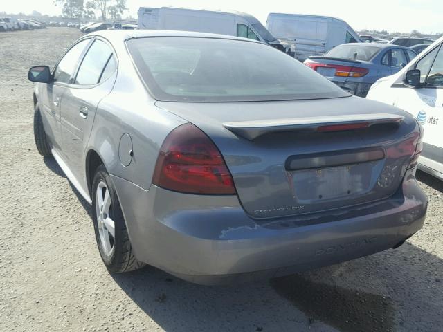 2G2WP552881130500 - 2008 PONTIAC GRAND PRIX SILVER photo 3