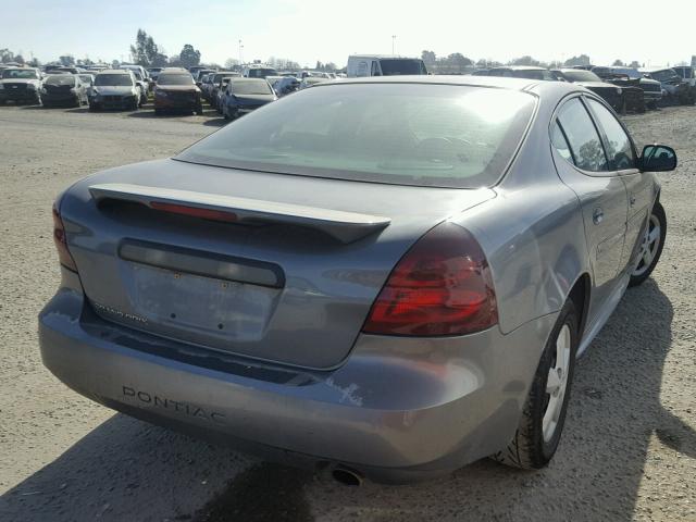 2G2WP552881130500 - 2008 PONTIAC GRAND PRIX SILVER photo 4