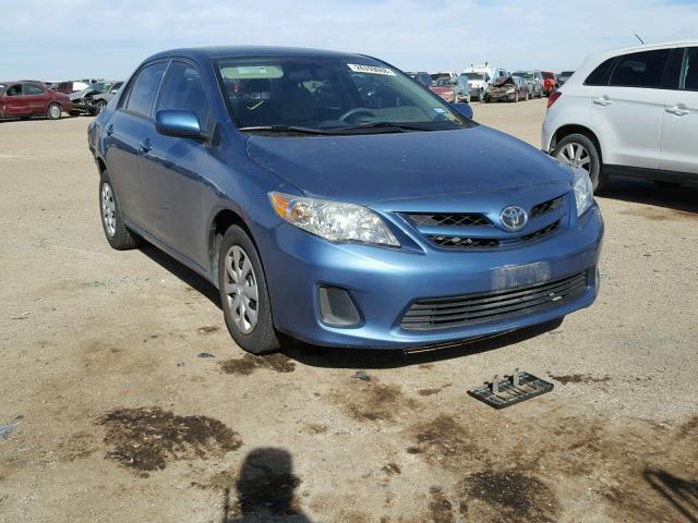 5YFBU4EE8DP217817 - 2013 TOYOTA COROLLA BA BLUE photo 1