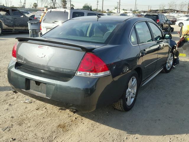 2G1WG5E33D1206650 - 2013 CHEVROLET IMPALA LT GRAY photo 4