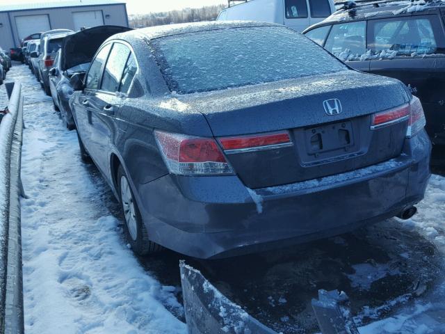 1HGCP2F32CA160631 - 2012 HONDA ACCORD LX GRAY photo 3