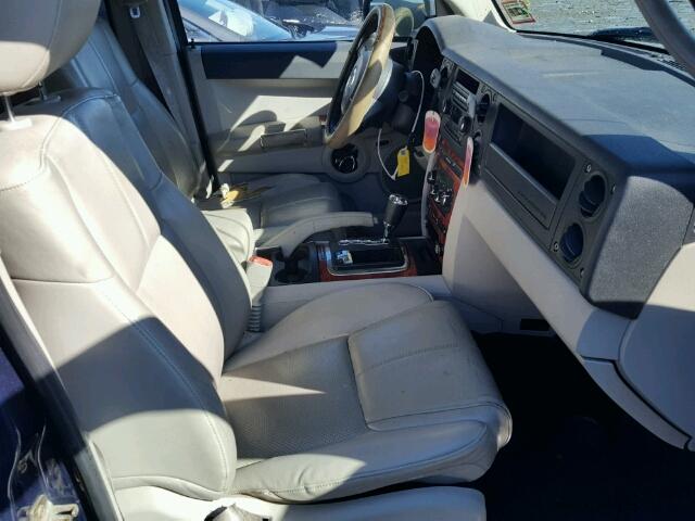 1J8HG58N16C151425 - 2006 JEEP COMMANDER ლურჯი ფოტო 5